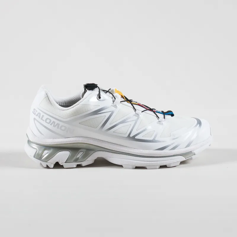 Salomon XT-6 GORE-TEX Shoes White Ftw Silver-2