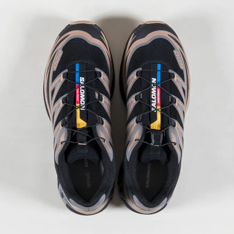 Salomon XT-6 Shoes Black Portabella Pewter-6