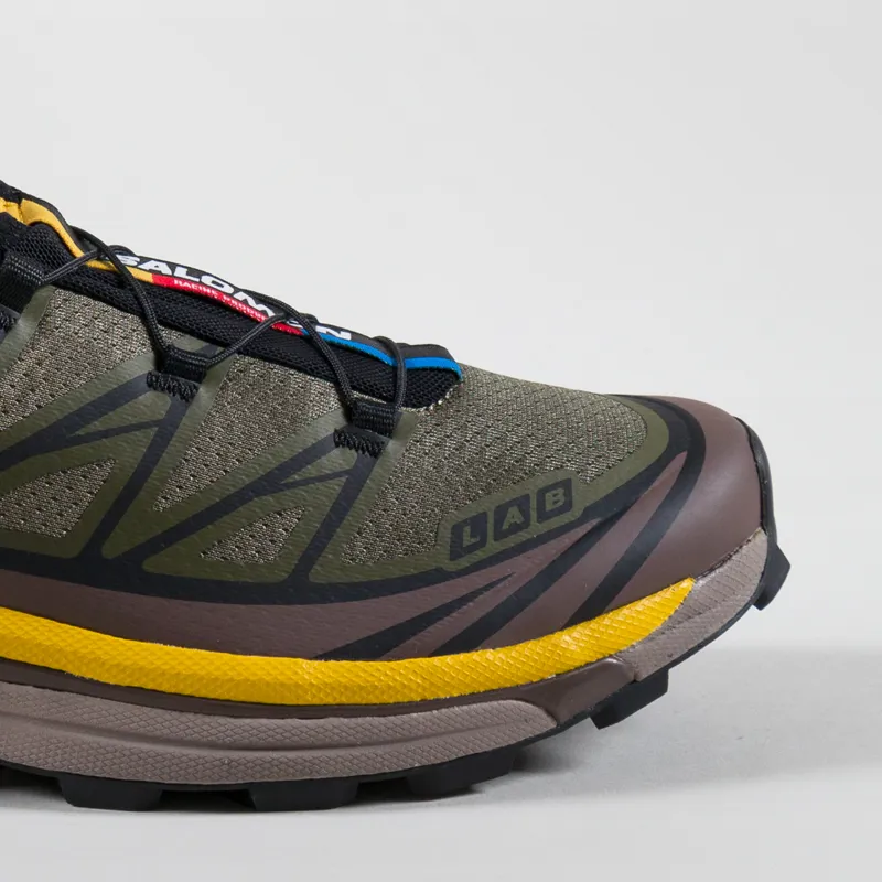 Salomon XT-6 Shoes Olive Night Black Sulphur-5