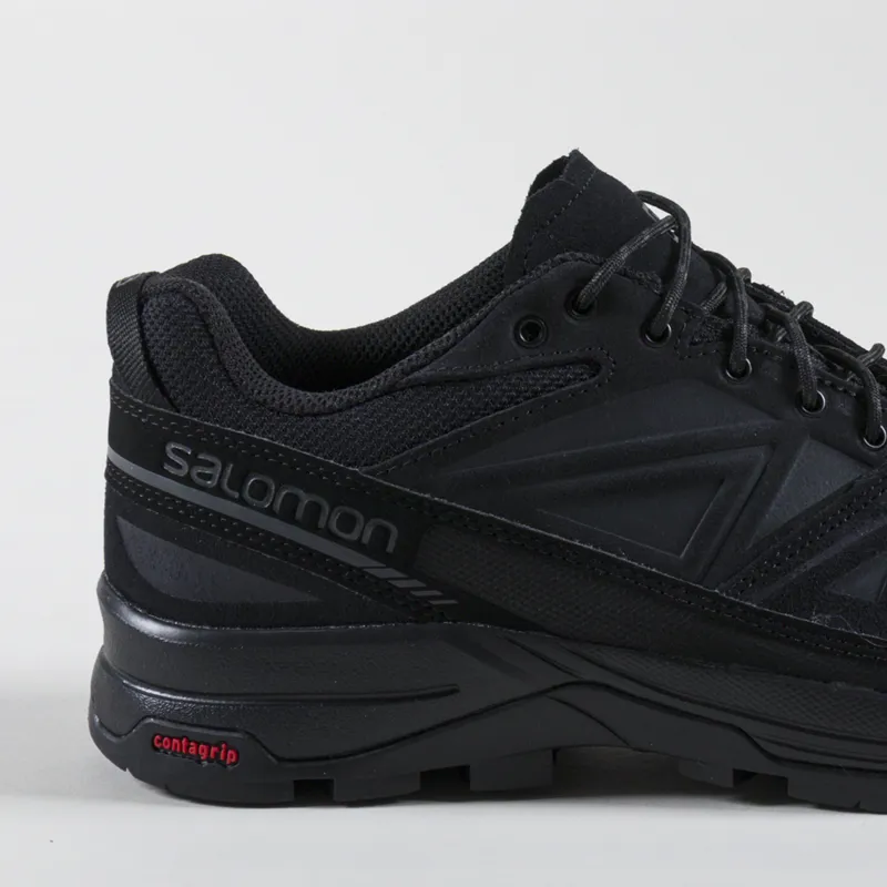 Salomon X-ALP Leather Shoes Black Asphalt-4