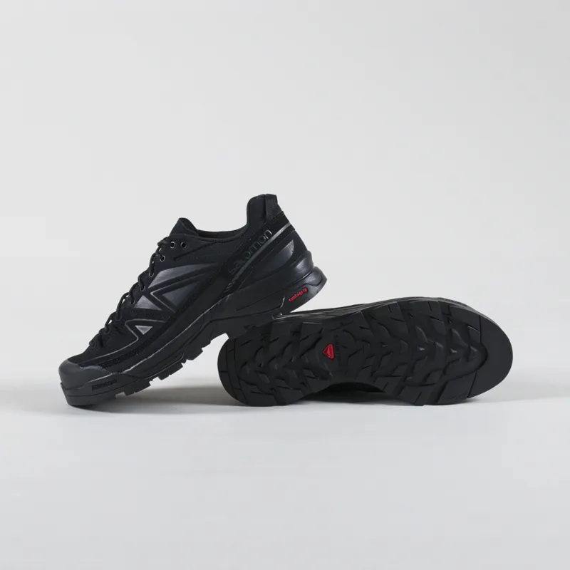 Salomon X-ALP Leather Shoes Black Asphalt-3