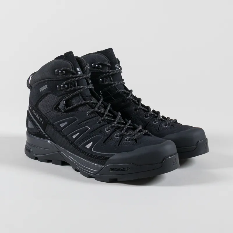 Salomon X-ALP Mid Leather GORE-TEX Shoes Black Asphalt
