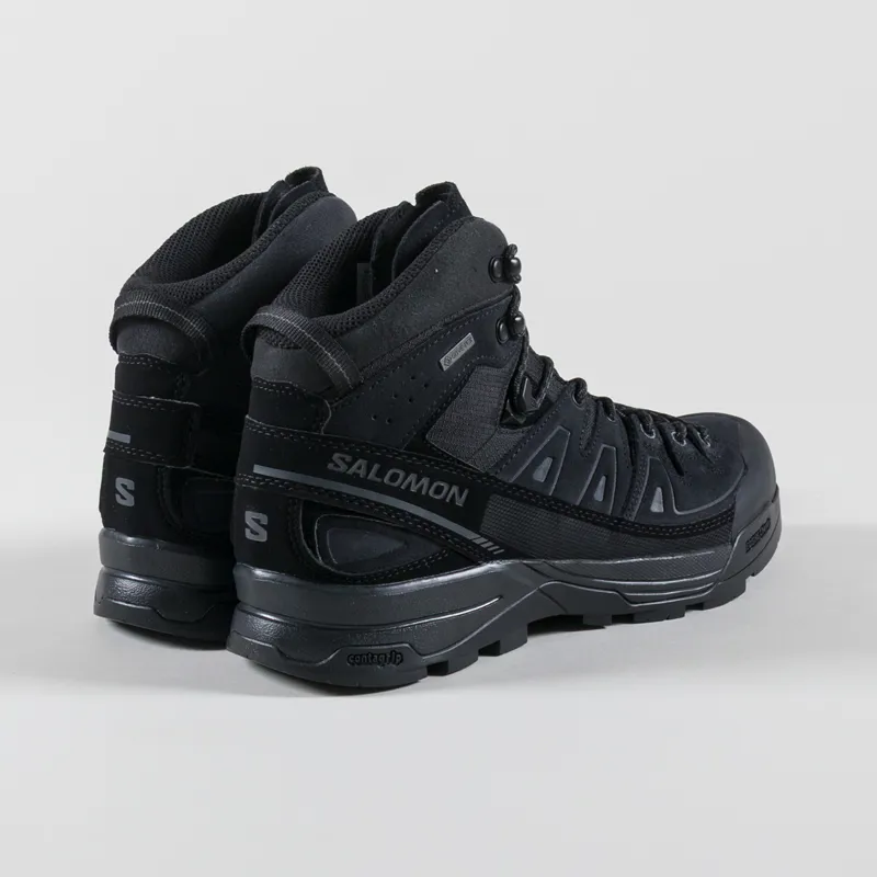 Salomon X-ALP Mid Leather GORE-TEX Shoes Black Asphalt-1
