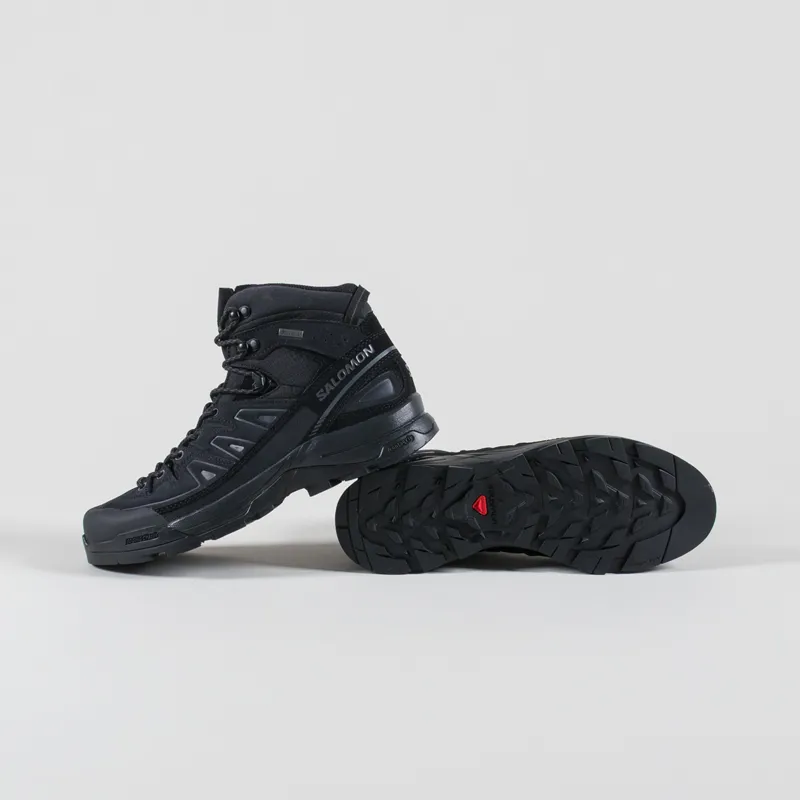 Salomon X-ALP Mid Leather GORE-TEX Shoes Black Asphalt-3