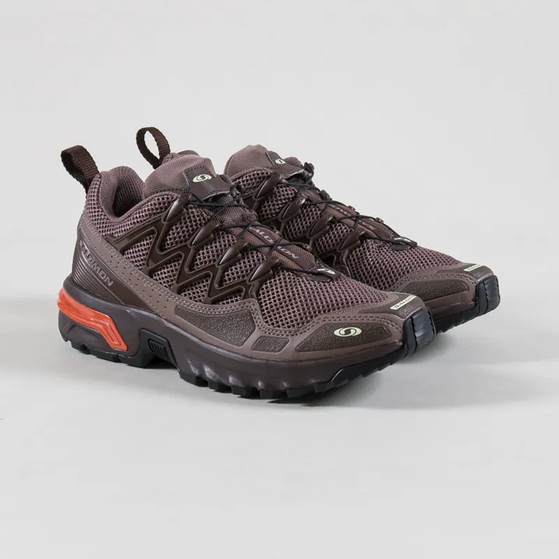 SALOMON ACS＋OG Salomon Mens ACS + OG Trail Shoes Iron Bracken Autumn Glaze