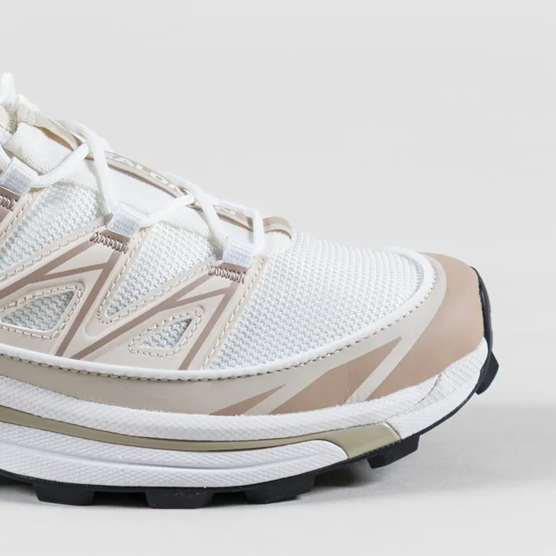 Salomon Womens XT-6 Expanse Shoes White Rainy Day Oxford Tan-5