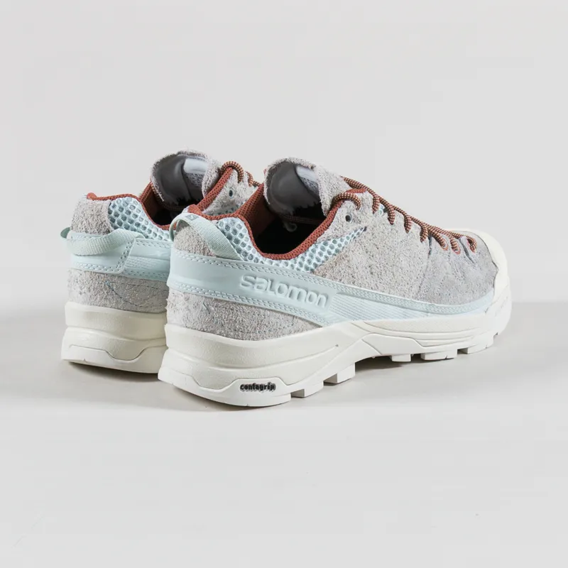 Salomon X-ALP Suede Shoes Ice Flow Quarry Russet-1