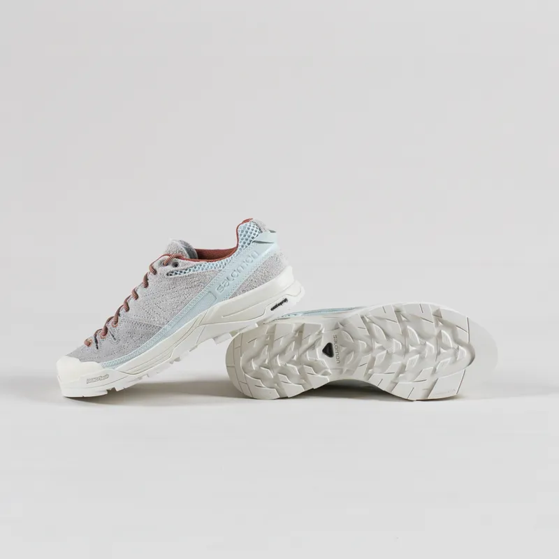 Salomon X-ALP Suede Shoes Ice Flow Quarry Russet-3