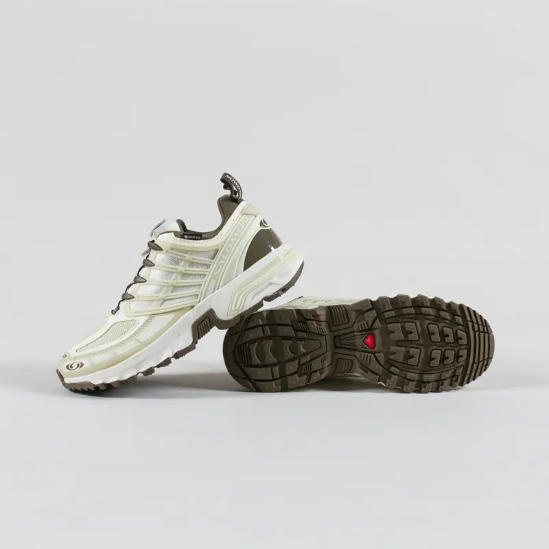 Salomon ACS Pro GORE-TEX Shoes Vanilla Ice Green Haze Stone Grey-3