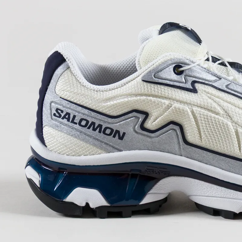 Salomon XT-Slate Shoes Vanilla Silver Maritime Blue-4
