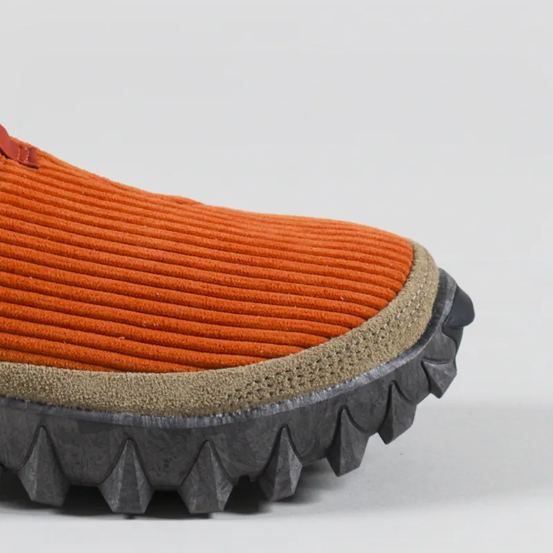 Salomon Womens Snowclog Corduroy Burnt Ochre Kelp Black-5