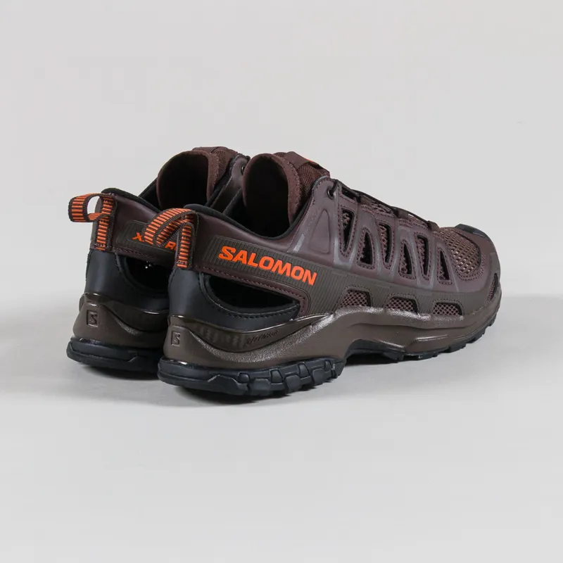 Salomon XA PRO 3D AMPHIB Shoes French Roast Delicioso Red Orange-1