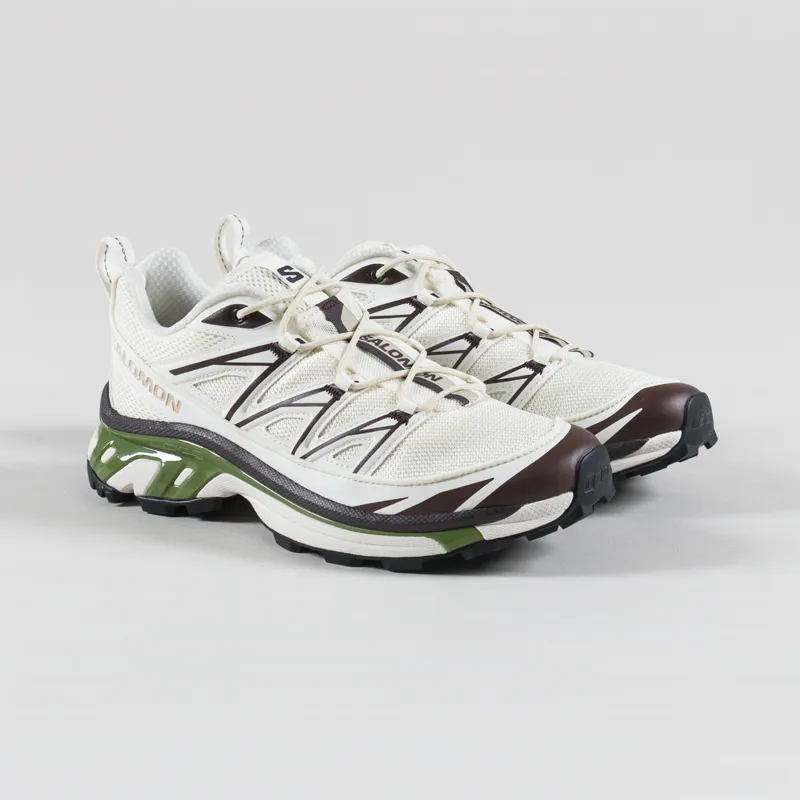 Salomon Womens XT-6 Expanse Canvas Shoes Vanilla Ice Black