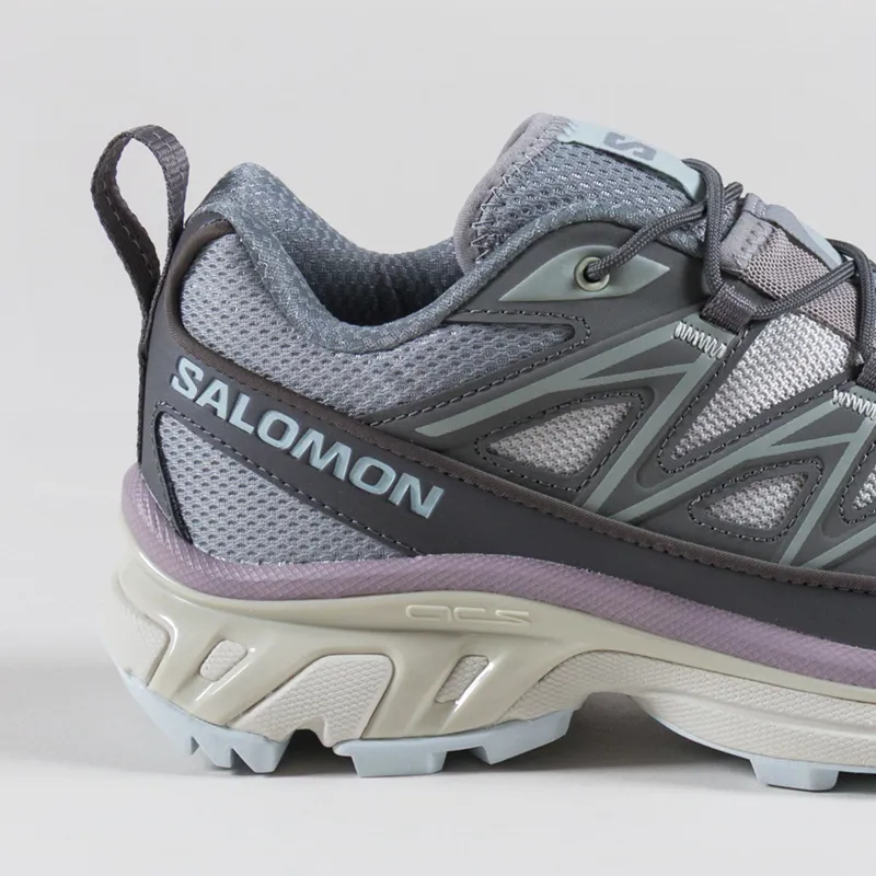 Salomon Womens XT-6 Expanse Shoes Lunar Rock Castlerock Ballad Blue-4