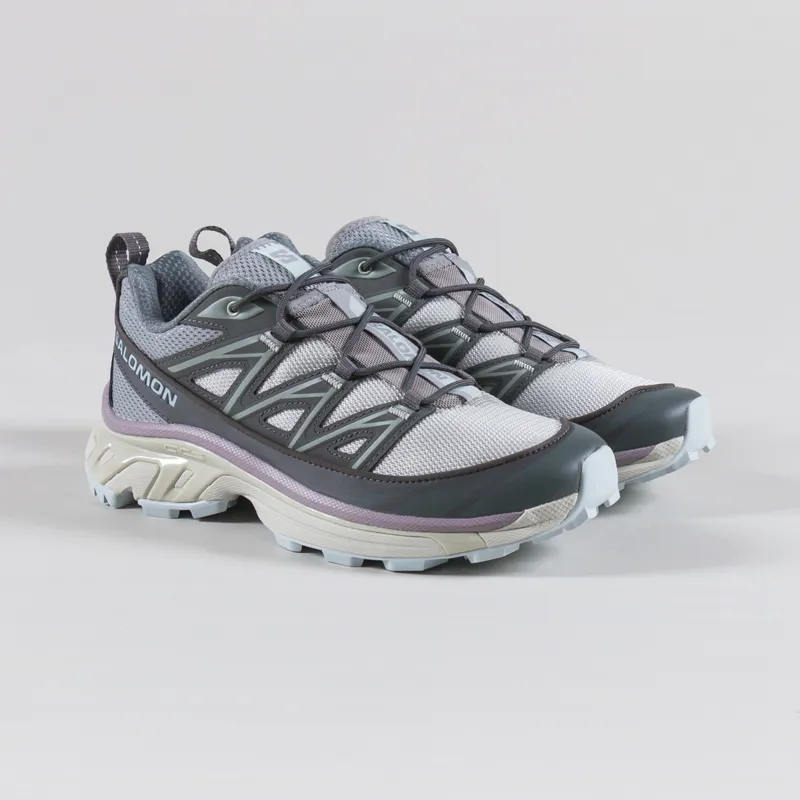 Salomon Womens XT-6 Expanse Shoes Lunar Rock Castlerock Ballad Blue