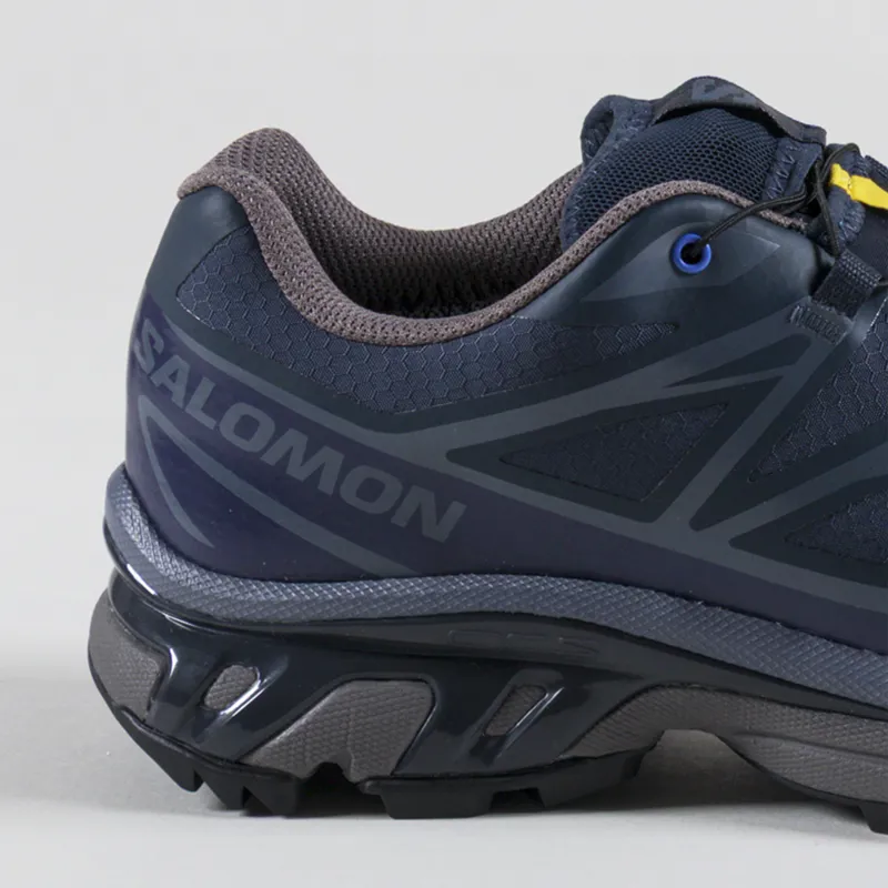 Salomon XT-6 GORE-TEX Shoes Blue Nights Astral Aura Plum Kitten-4