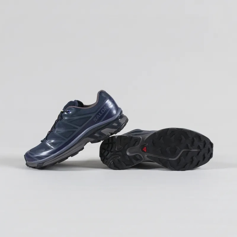 Salomon XT-6 GORE-TEX Shoes Blue Nights Astral Aura Plum Kitten-3