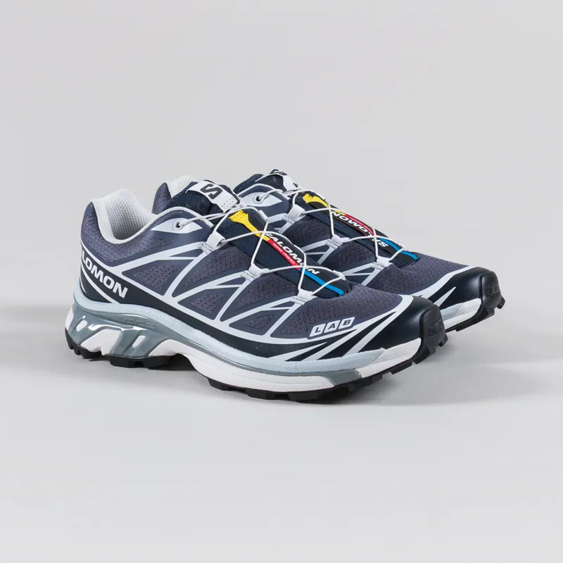 Salomon XT-6 Shoes Grisaille Blue Nights Quarry