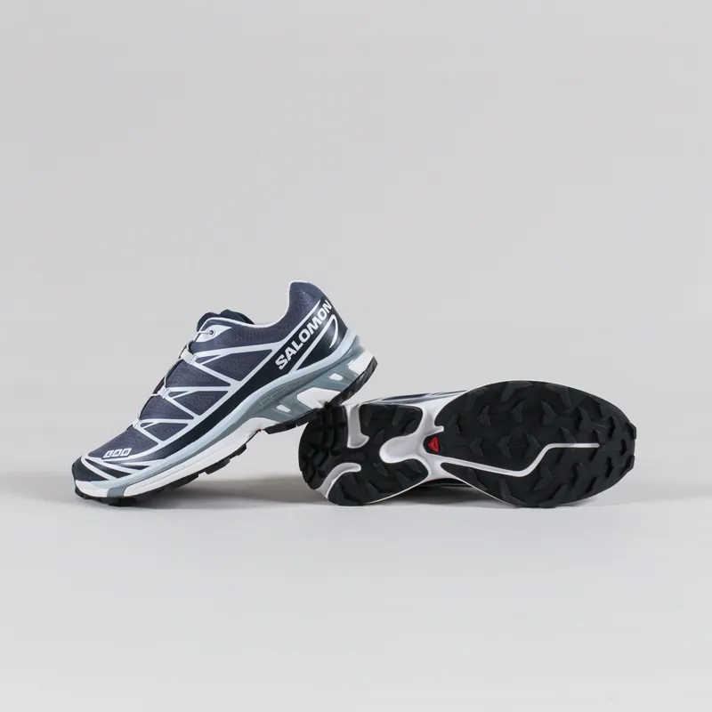Salomon XT-6 Shoes Grisaille Blue Nights Quarry-3