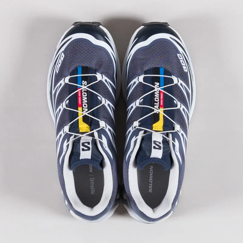 Salomon XT-6 Shoes Grisaille Blue Nights Quarry-6
