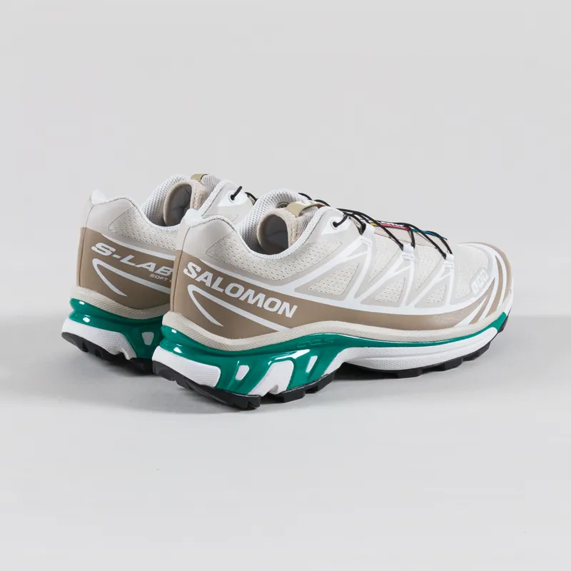Salomon XT-6 Shoes Rainy Day Chinchilla Green-1
