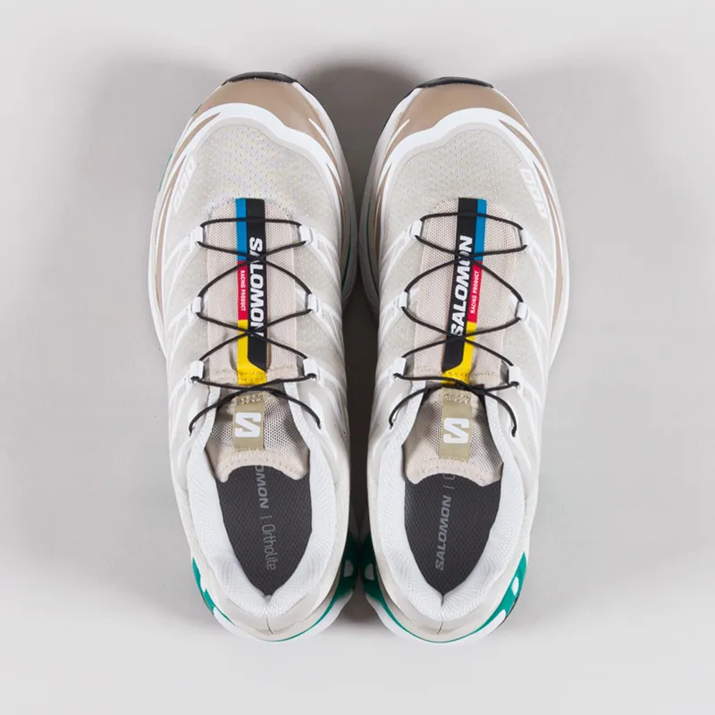 Salomon XT-6 Shoes Rainy Day Chinchilla Green-6