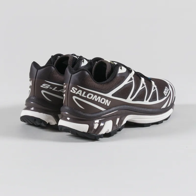 Salomon Womens XT-6 Shoes Black Coffee French Roast Vanilla Ice-1