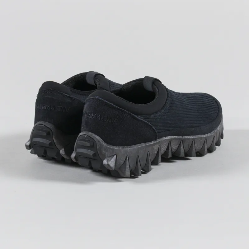 Salomon Womens Snowclog Corduroy Black-1