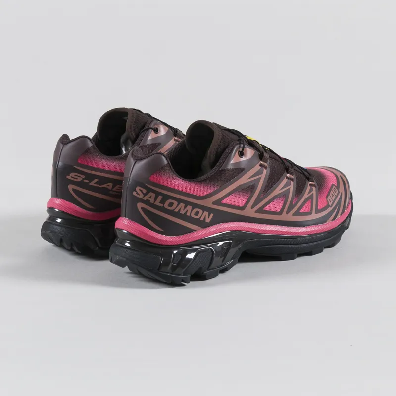 Salomon XT-6 Skyline Shoes Black French Roast Red-1
