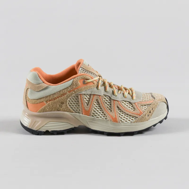 Salomon Womens XT-Whisper Embroidery Shoes Asparagus Almond Nectarine-2