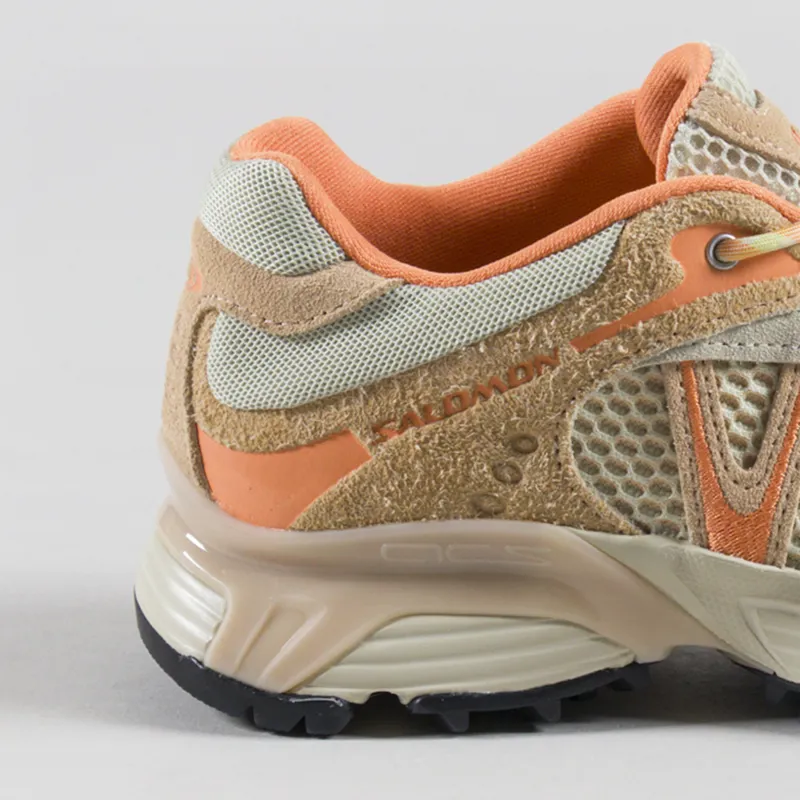 Salomon Womens XT-Whisper Embroidery Shoes Asparagus Almond Nectarine-4