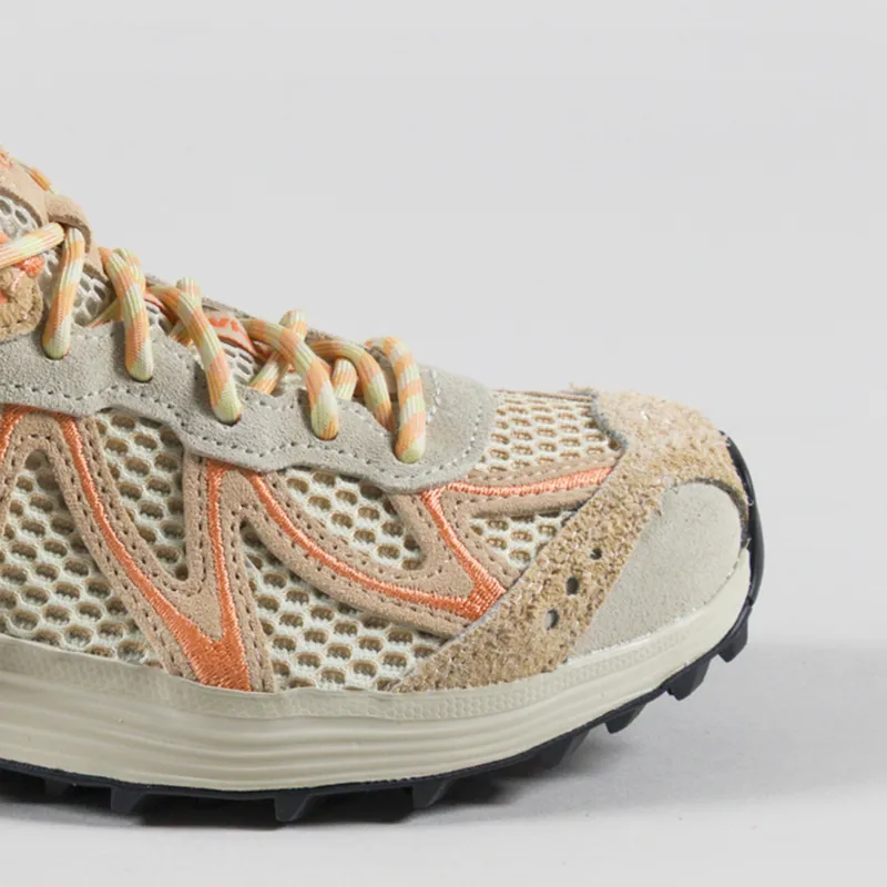 Salomon Womens XT-Whisper Embroidery Shoes Asparagus Almond Nectarine-5