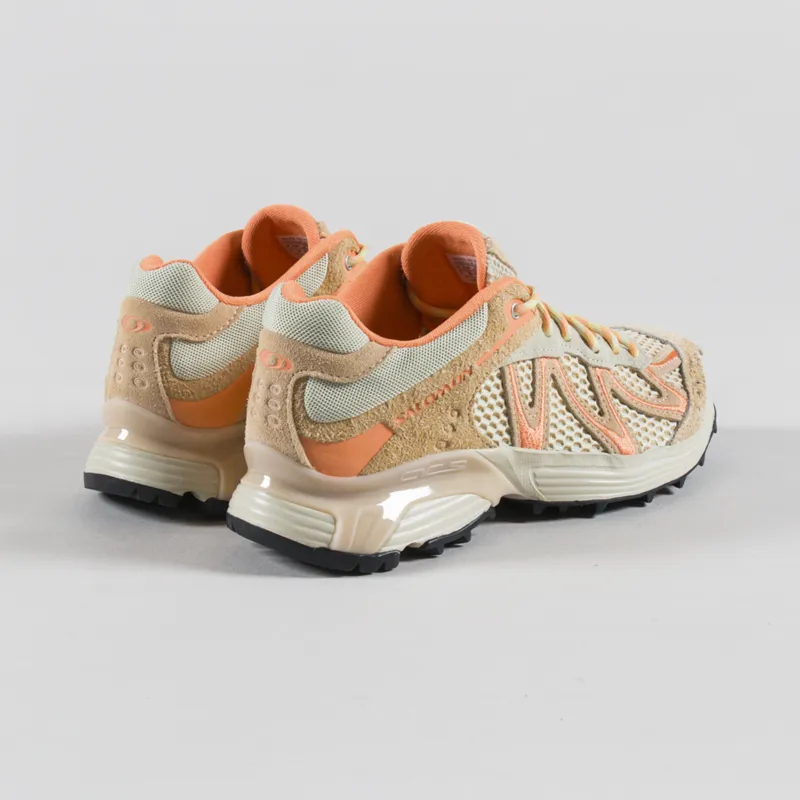 Salomon Womens XT-Whisper Embroidery Shoes Asparagus Almond Nectarine-1