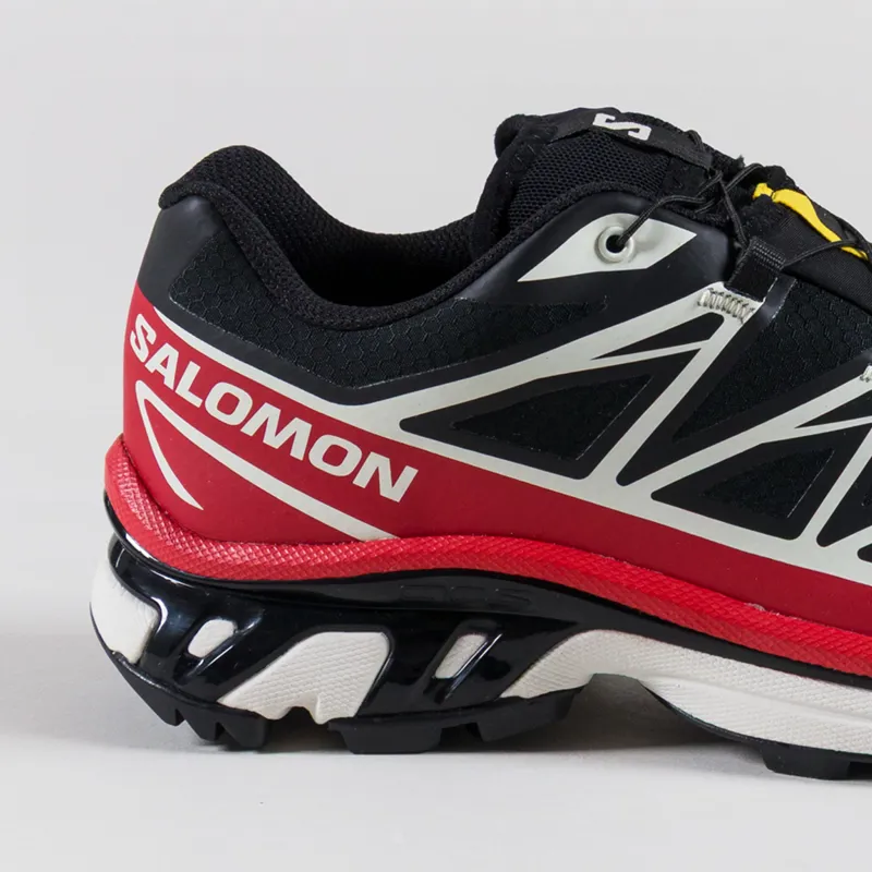 Salomon XT-6 GORE-TEX Shoes Black Scarlet Vanilla Ice-4