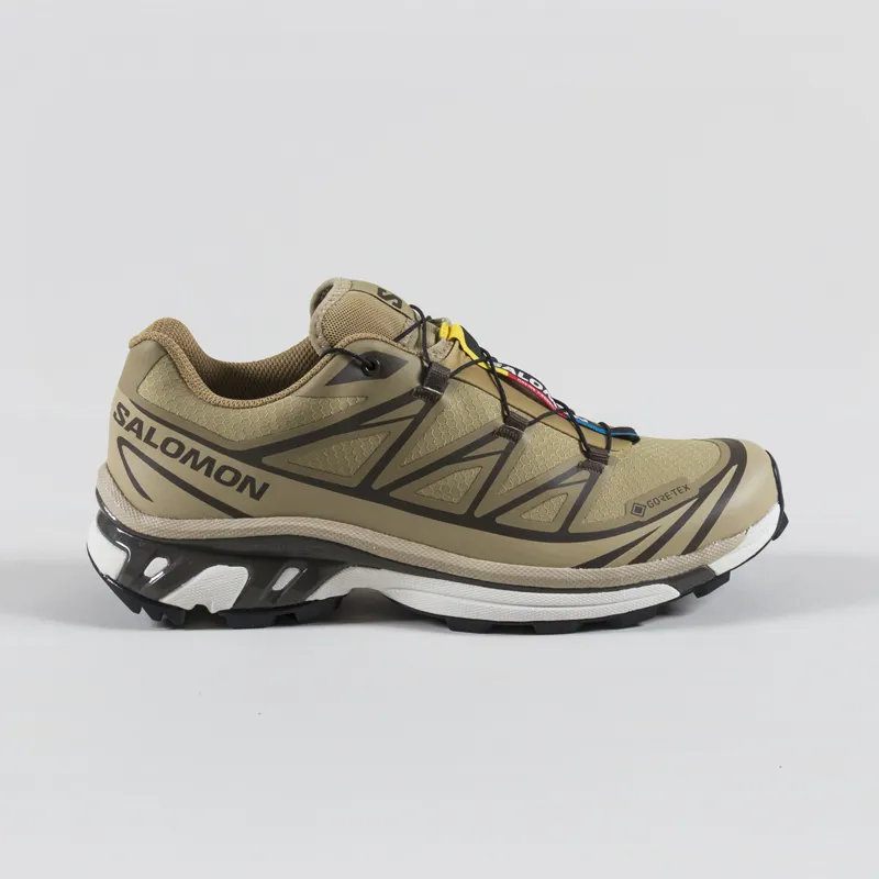 Salomon XT-6 GORE-TEX Shoes Kelp Wren Safari-2