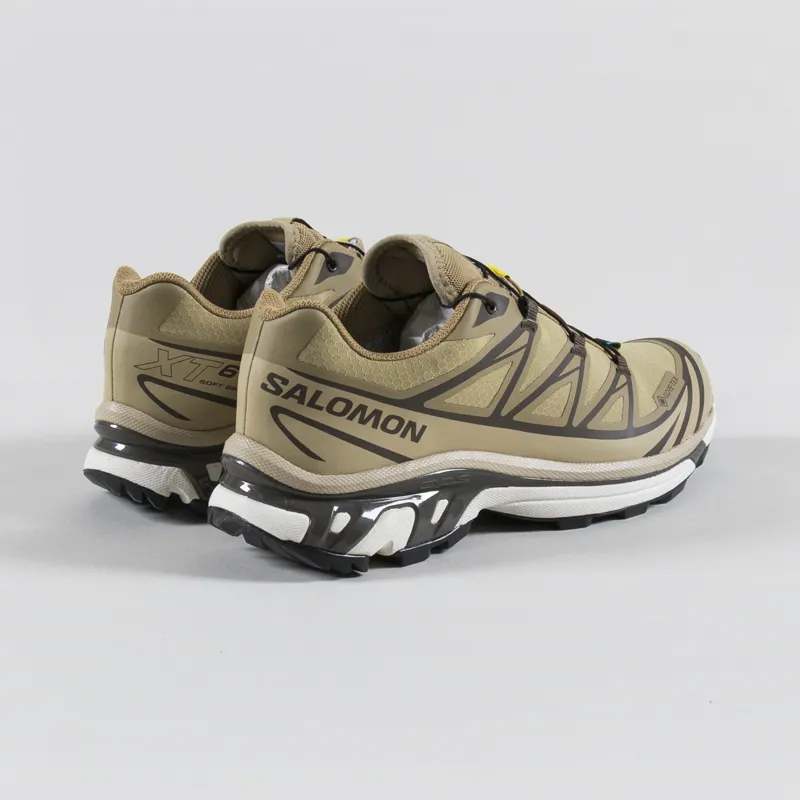 Salomon XT-6 GORE-TEX Shoes Kelp Wren Safari-1