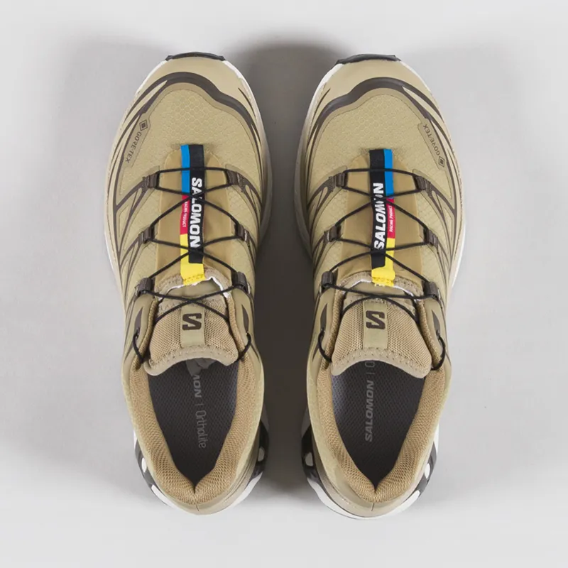 Salomon XT-6 GORE-TEX Shoes Kelp Wren Safari-6