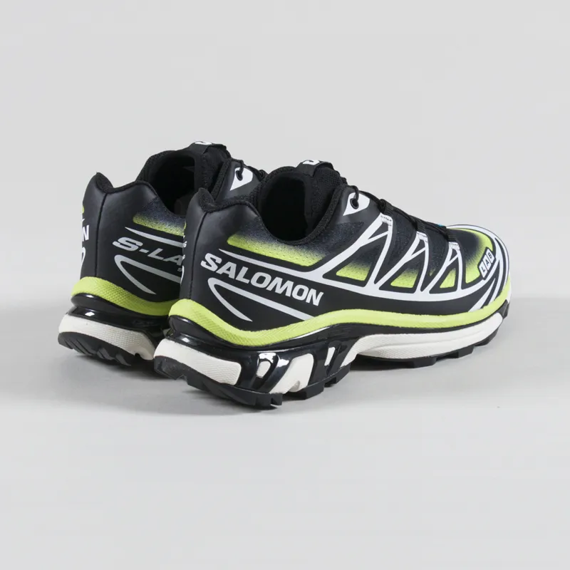 Salomon XT-6 Skyline Shoes Black Maritime Blue Sharp Green-1