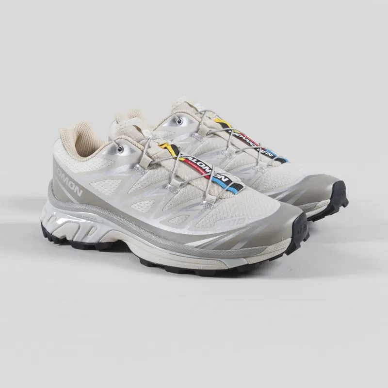 Salomon Womens XT-6 Shoes Rainy Day Paloma FTW Silver