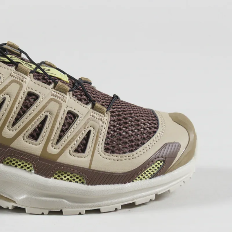 Salomon Womens XA PRO 3D AMPHIB Shoes Safari Kelp Mustang-5