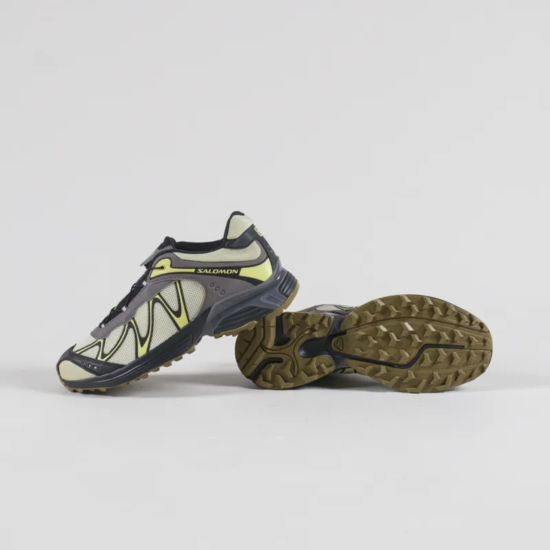 Salomon XT-Whisper Shoes Asparagus Green Dark Gull Grey Endive-3