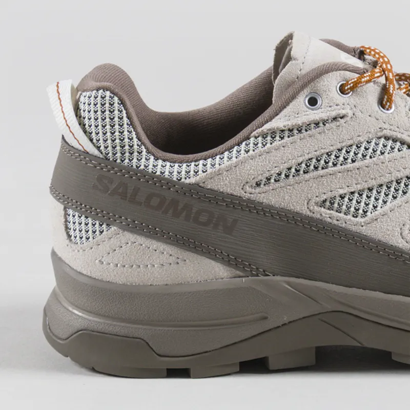 Salomon X-ALP Woven Shoes Walnut Silver Cloud Vanilla Ice-4