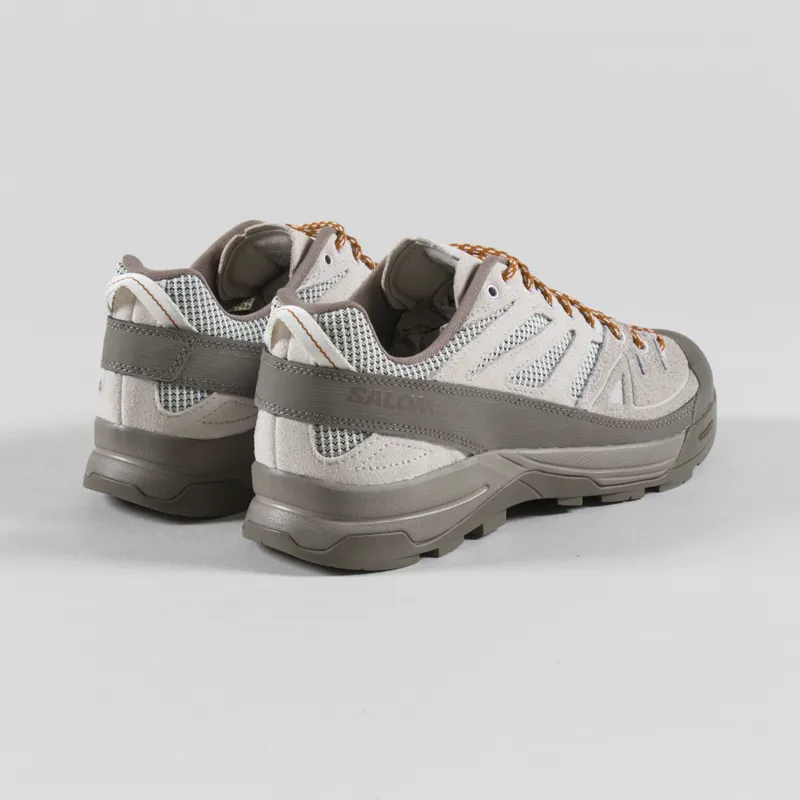 Salomon X-ALP Woven Shoes Walnut Silver Cloud Vanilla Ice-1