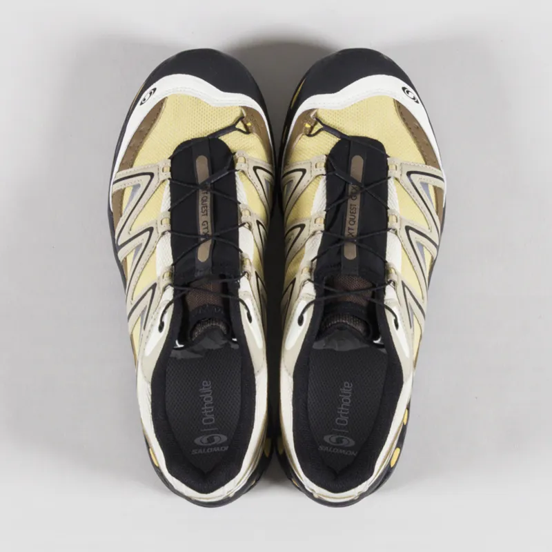 Salomon XT-QUEST GORE-TEX Shoes Sahara Sun White Pepper Beach Ball-6