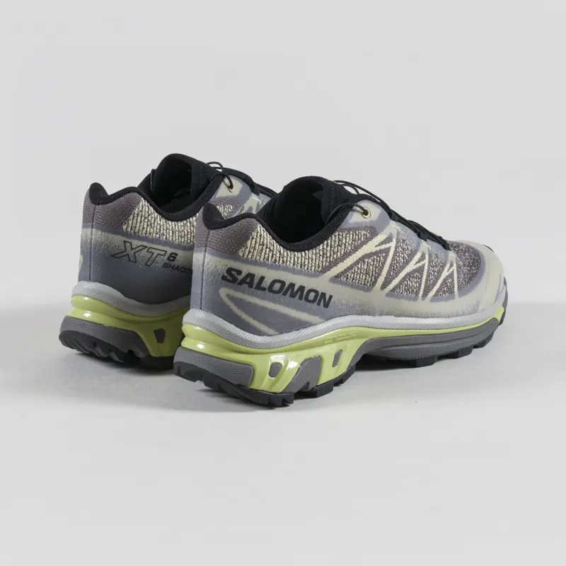Salomon XT-6 Shadow Shoes Dark Gull Grey Bog Sweet Pea-1