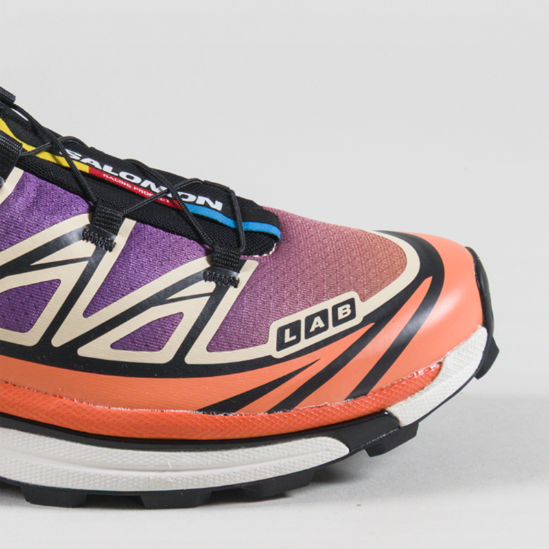 Salomon XT-6 Shoes Black Almond Cream Dragon Fire-5