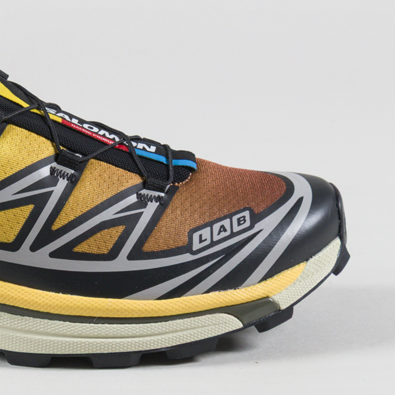 Salomon XT-6 Shoes Black Grape Leaf Beach Ball-5