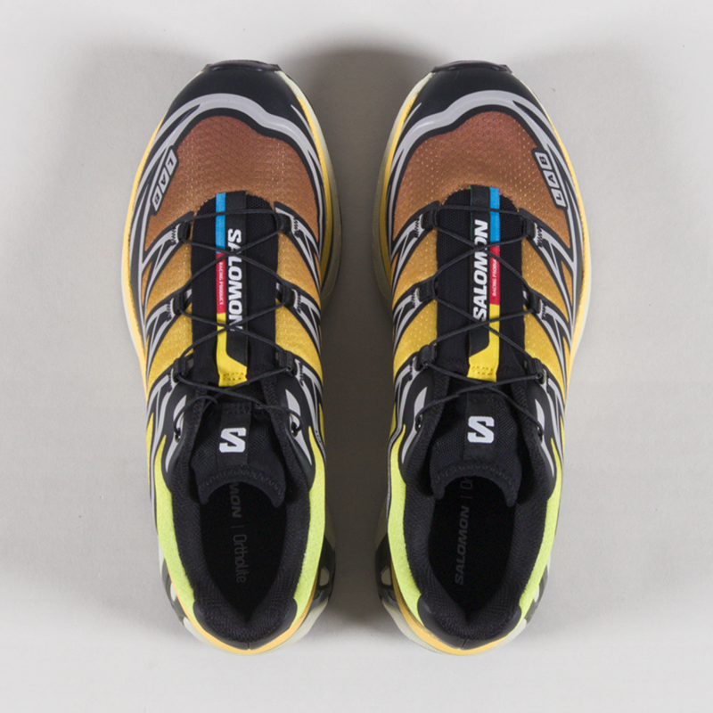 Salomon XT-6 Shoes Black Grape Leaf Beach Ball-6