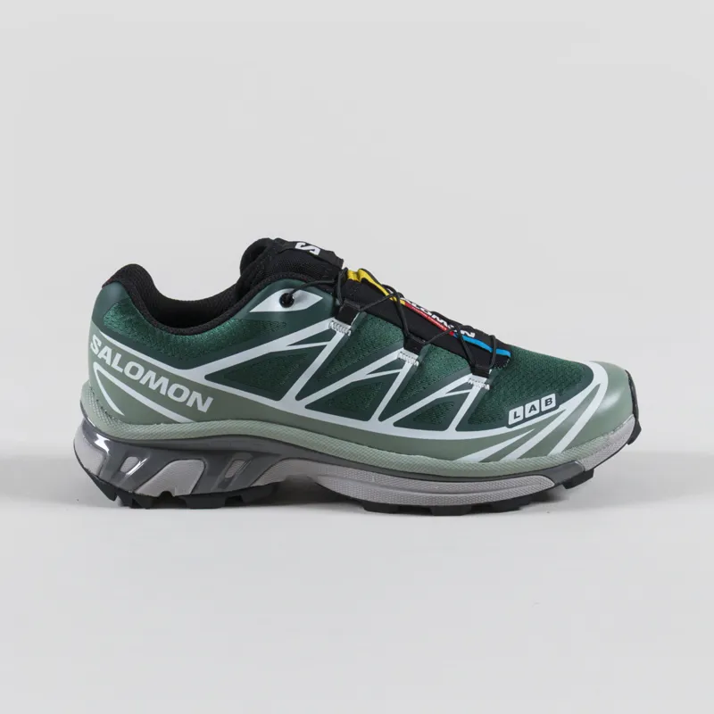 Salomon XT-6 Shoes Bistro Green Milieu Black-2