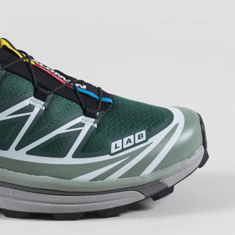 Salomon XT-6 Shoes Bistro Green Milieu Black-5
